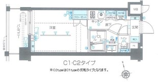 ズーム品川南（ZOOM品川南）の物件間取画像